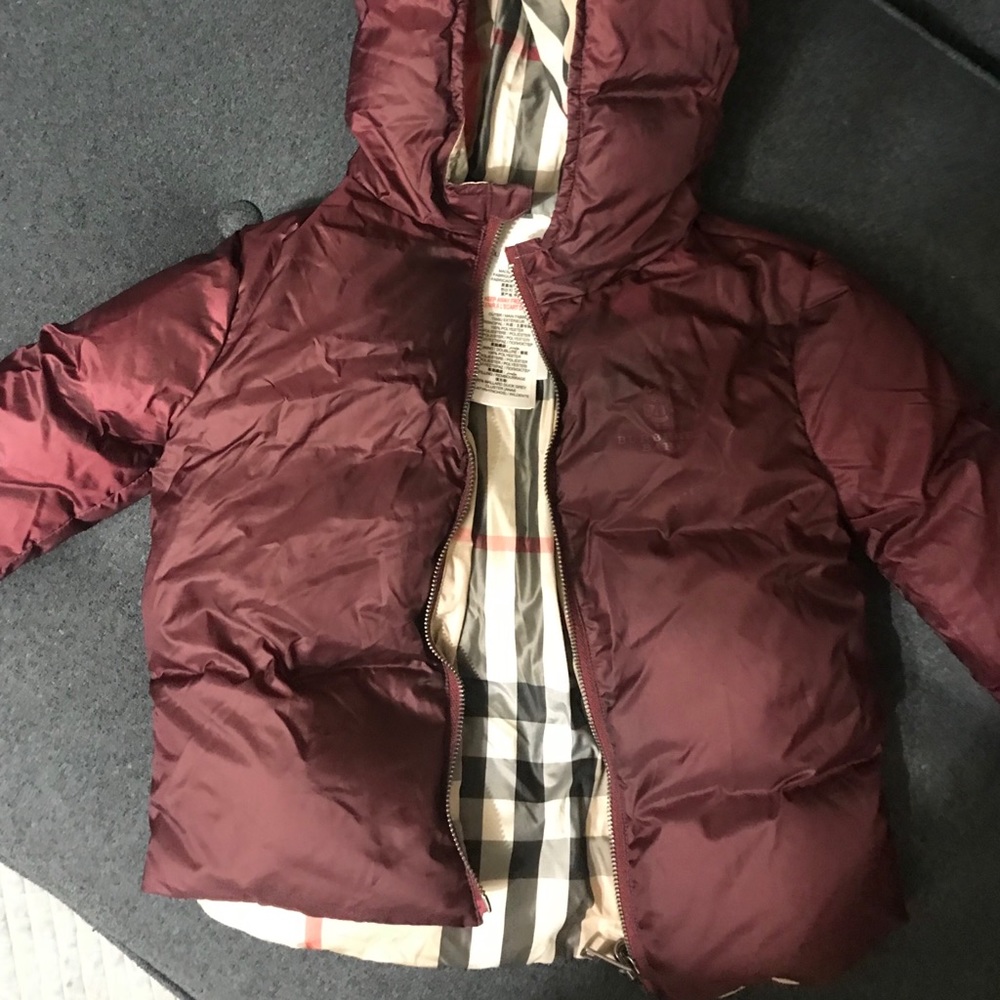 Burberry down jacket